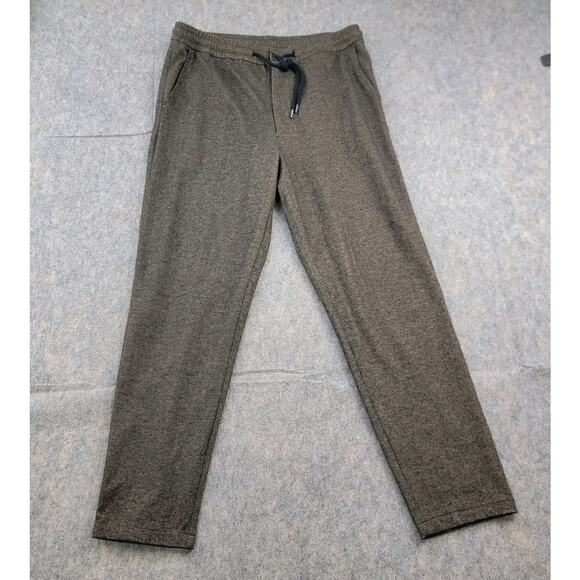 Todd Snyder Drawstring Pants Size L Black Brown Style 43-KN2650396-001 *Read*